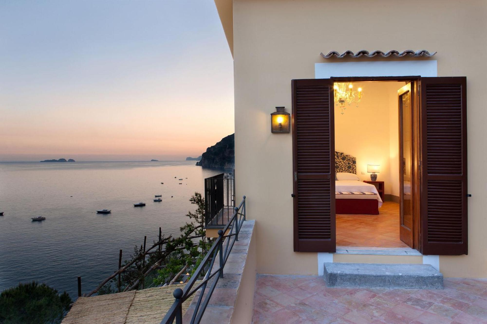 Torre Sponda - Casa Grande, Private Beach Positano Exteriör bild