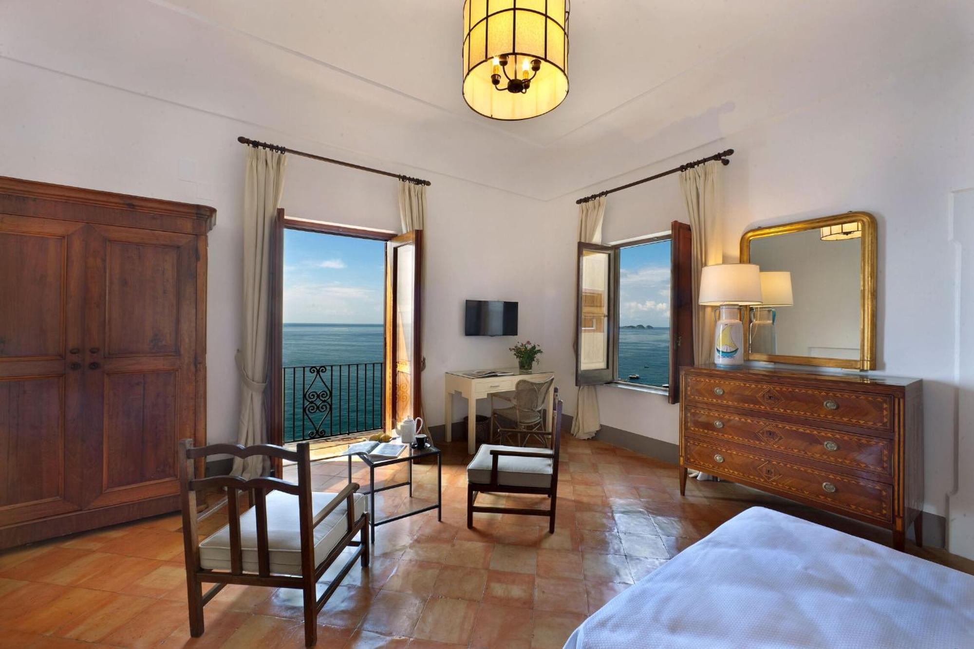 Torre Sponda - Casa Grande, Private Beach Positano Exteriör bild