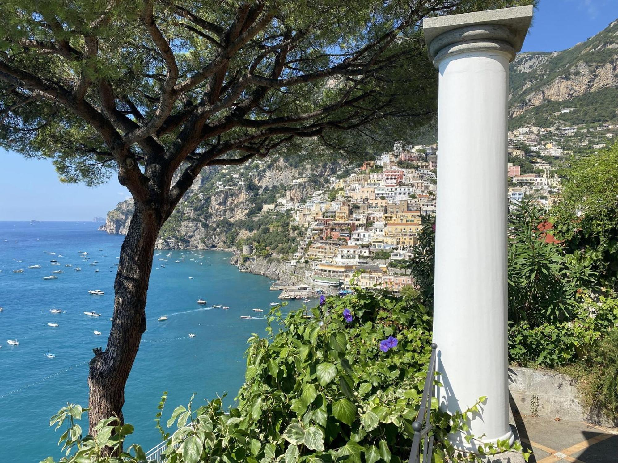 Torre Sponda - Casa Grande, Private Beach Positano Exteriör bild